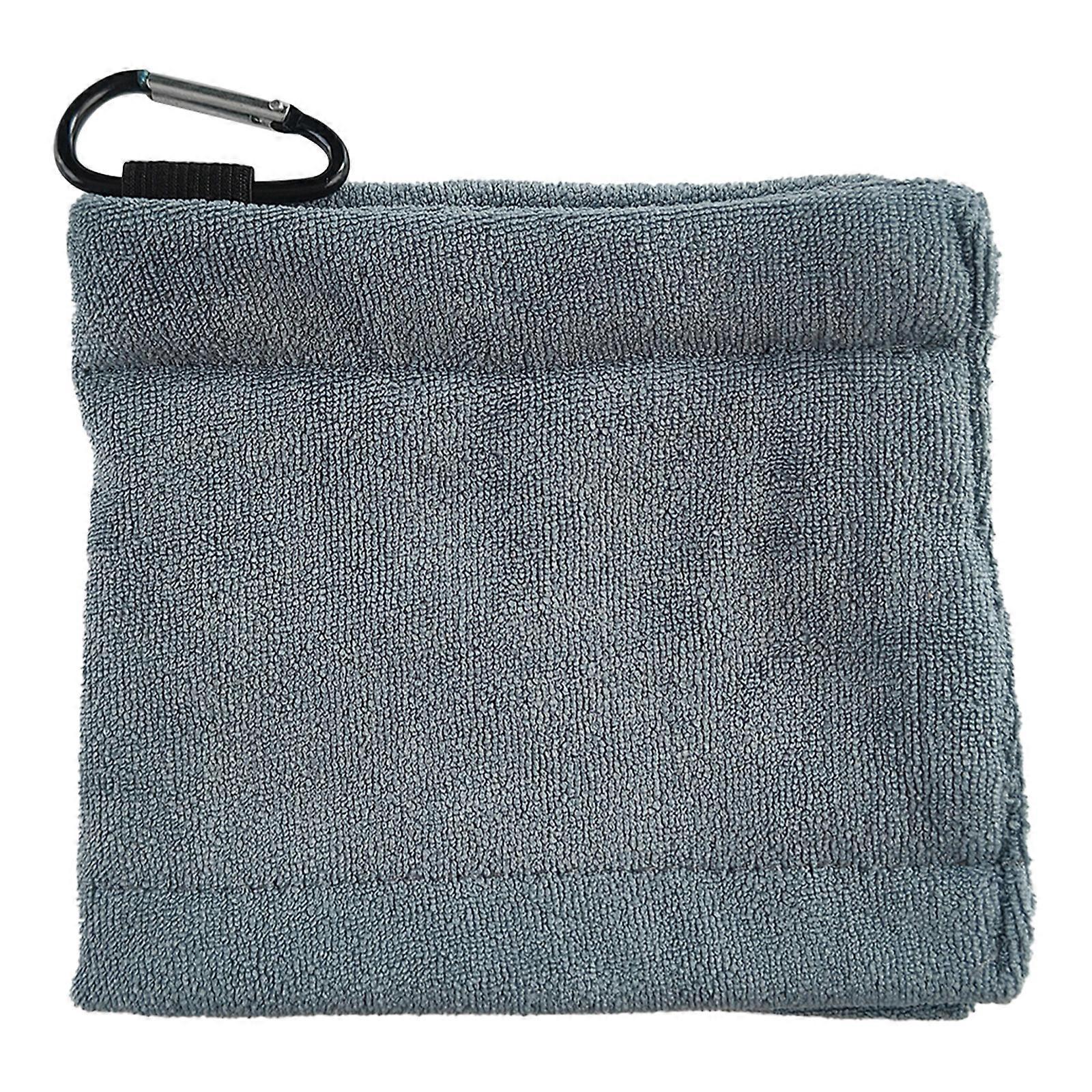 D-Clip Golf Ball Towel Microfiber Compact