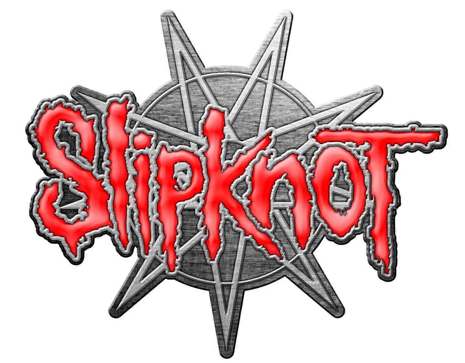 Slipknot 9 Pointed Star Pin Badge