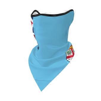 Fiji Flag Neck Gaiter Face Mask for Men and Women, Breathable QuickDry UV Sun Protection Bandana