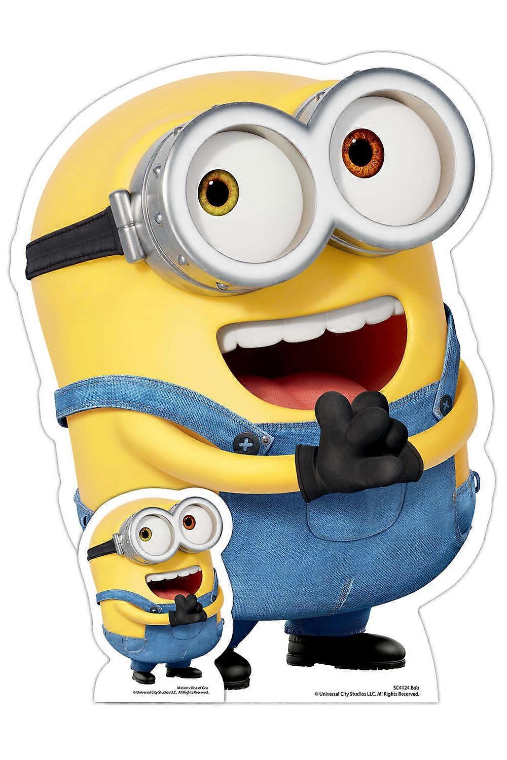 Happy Bob Minion Mini Cardboard Cutout Official Minions The Rise Of Happy Bob Minion Mini Cardboard Cutout Official Minions The Rise Of