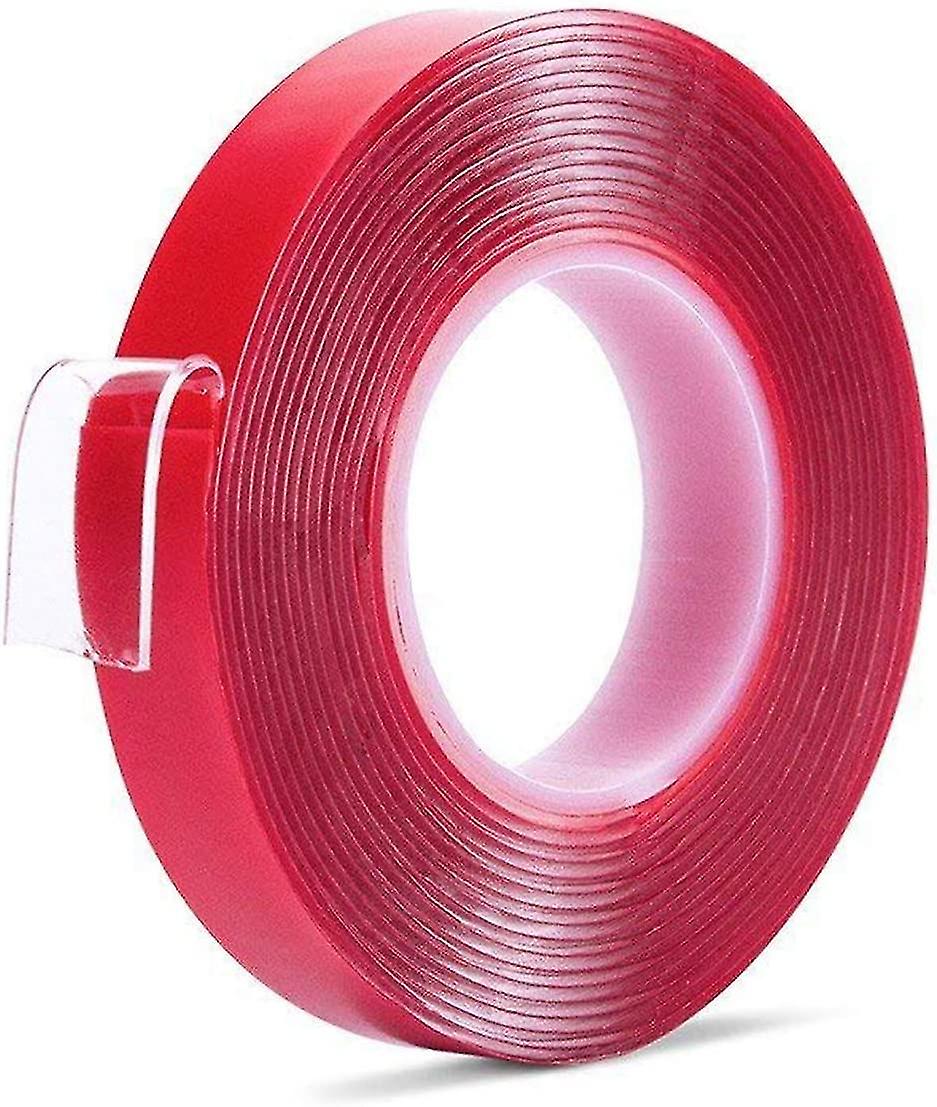 Double Sided Adhesive Tape, Heat Resistant High Adhesion Transparent Removable Double Sided Mounting Tap