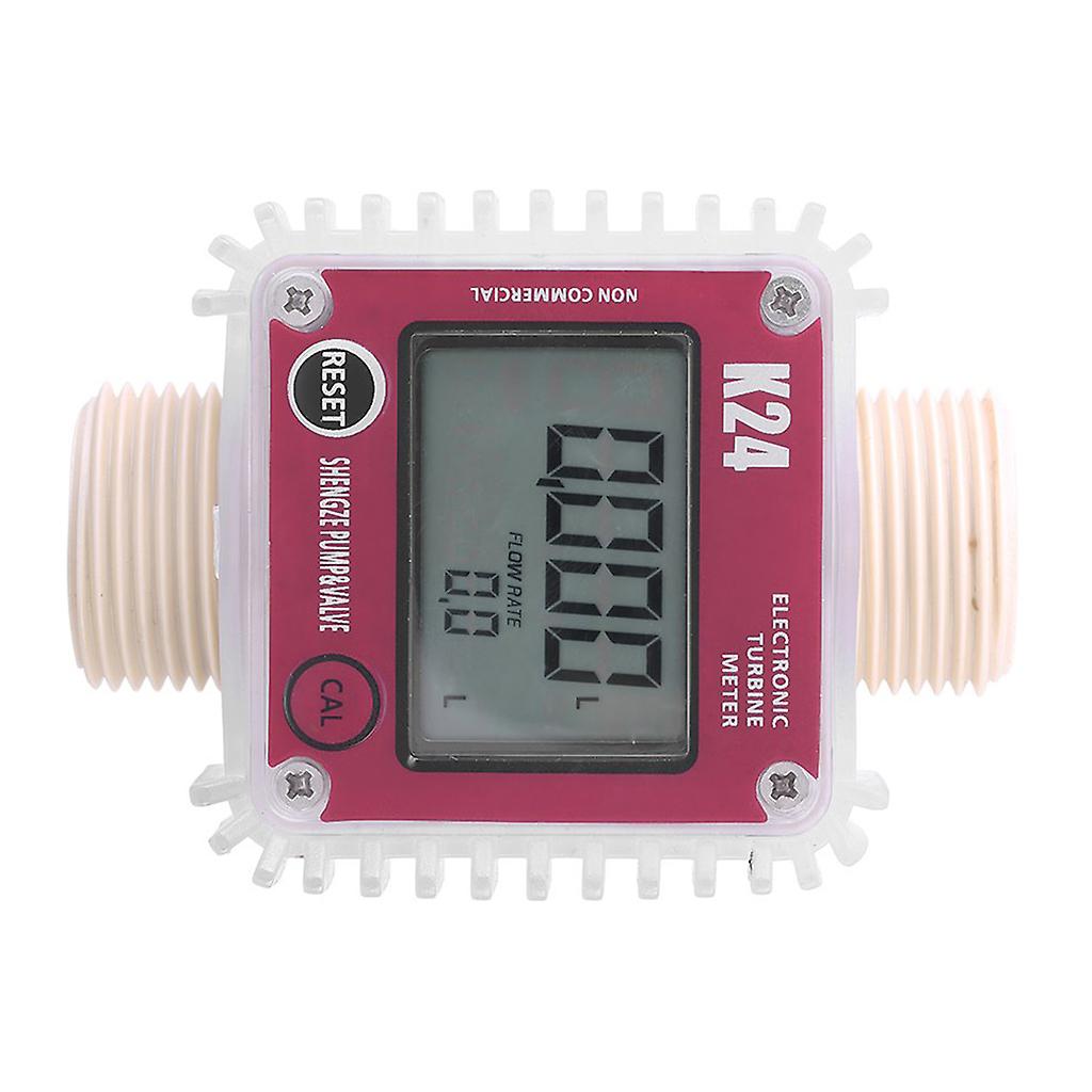 for Turbine Fuel Engine Flow Meter LCD Digital Display Flowmeter Anti-Corrosion