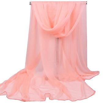 Womens Lange Zachte Wrap Sjaal Chiffon Tong Hals Sjaal sjaals