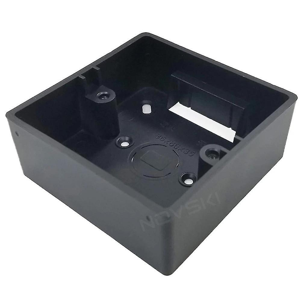 Black 1 86 Type Wall Mounted Switch Socket Base Junction Box