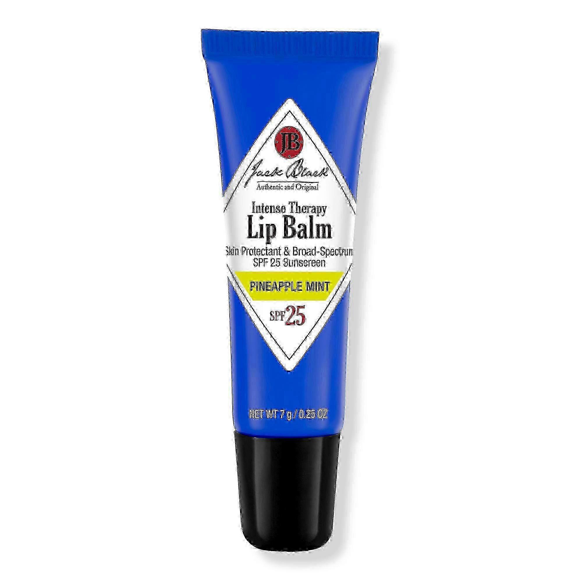 Jack Black Intense Therapy Lip Balm, Spf 25, Pineapple Mint, 0.25 Oz