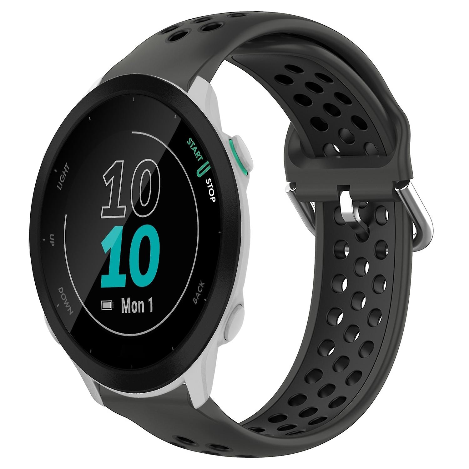 20mm Silicone Watch Band For Garmin Forerunner 55