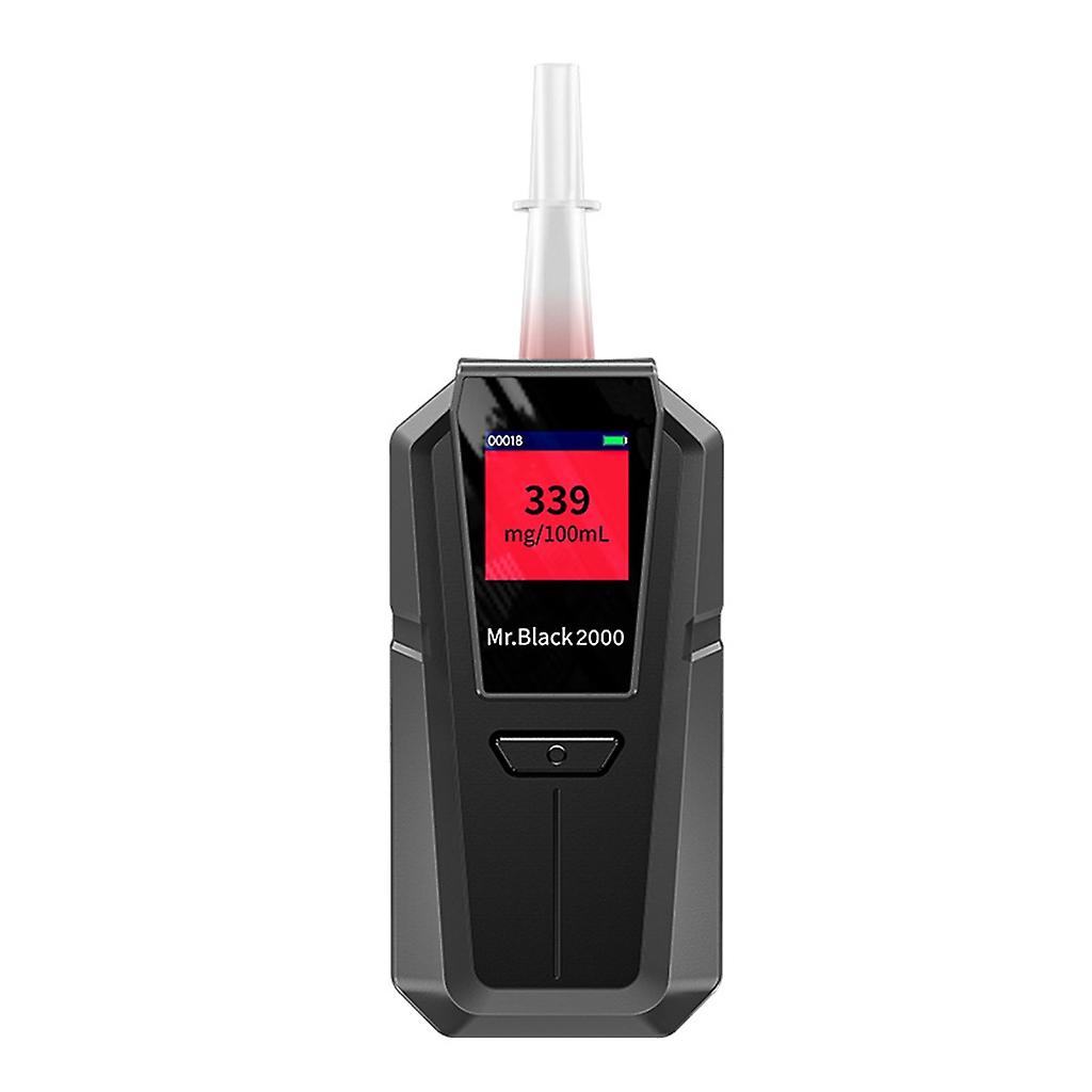 Alcohol Breath Tester with LCD Display Breathalyzer Analyzer Alcoholicity Meter