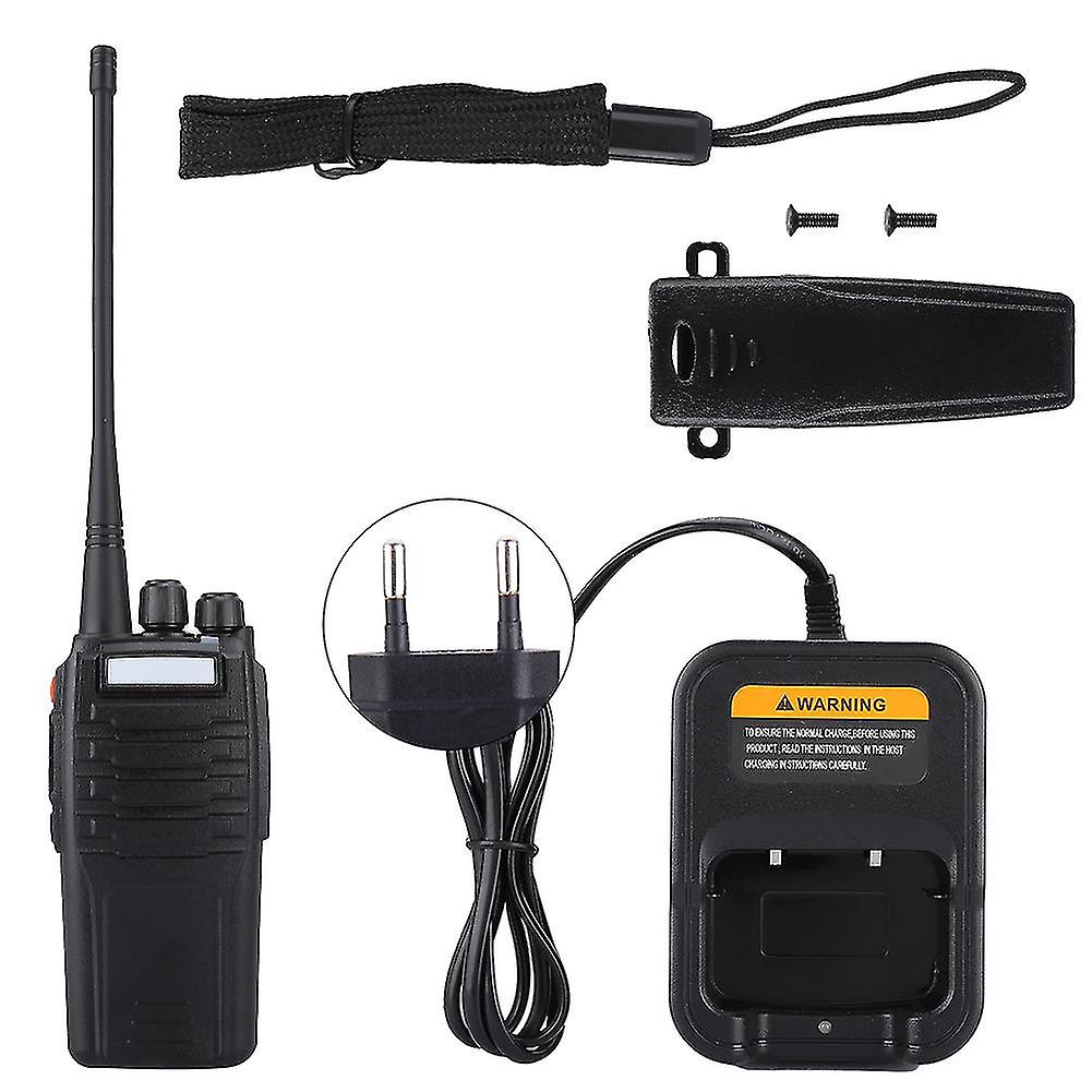 Zastone A9 10w Ham Radio 10km Uhf 400-480mhz Handheld Two Way Walkie Talkie 16ch(eu100-240v)