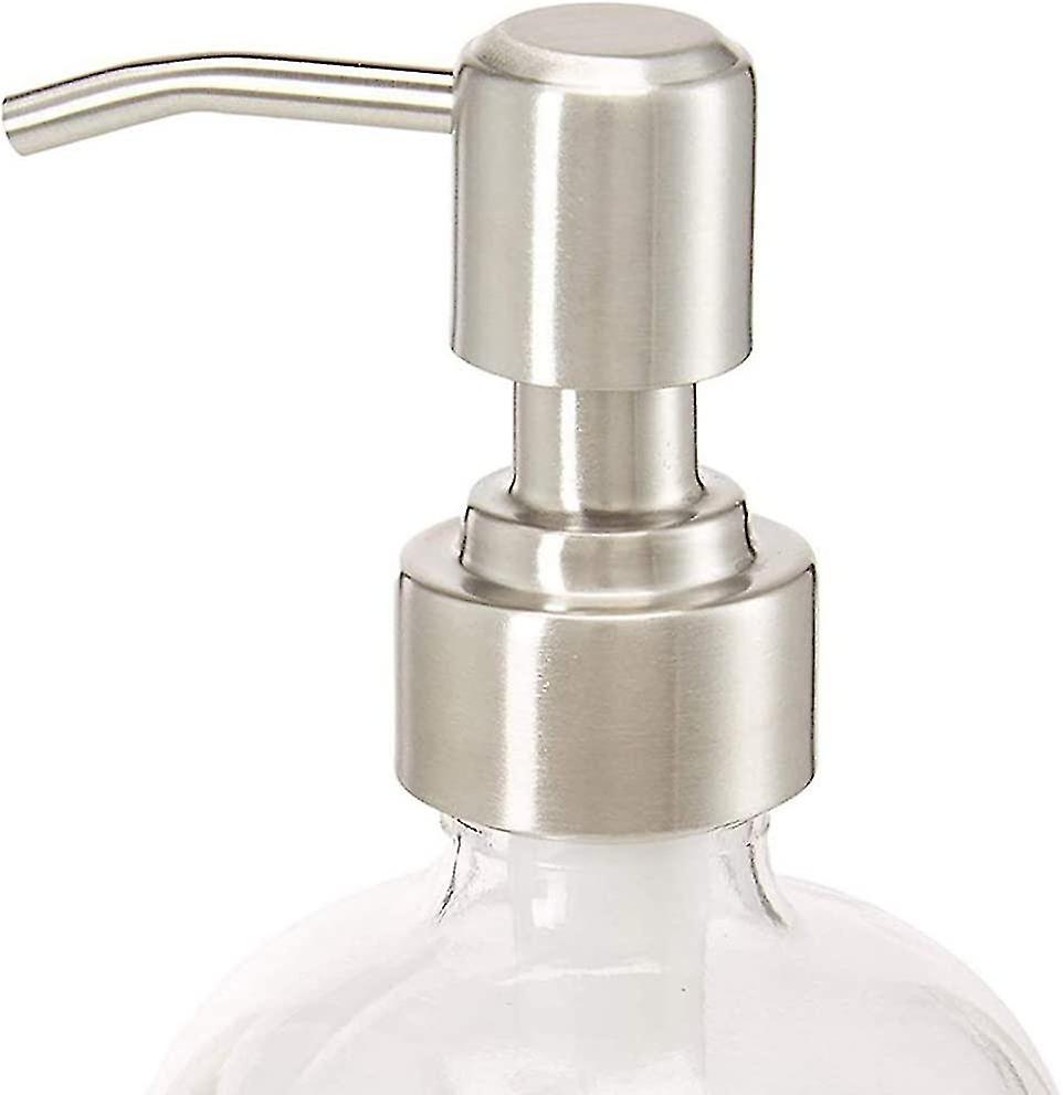 3pcs Stainless Steel Liquid Soap Dispenser Pump Replacement