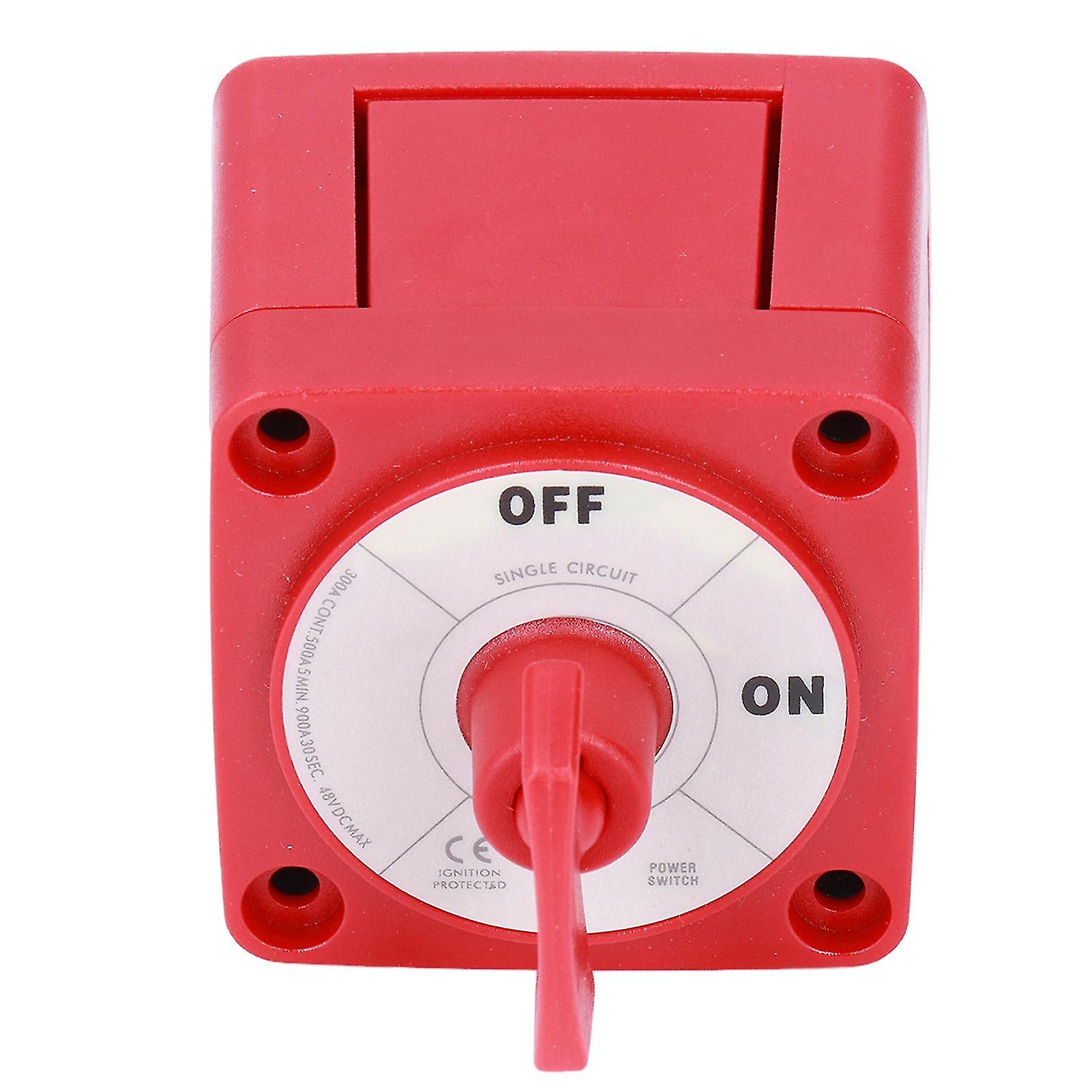 300A Battery Switch Single Loop Battery Selector Switch For Yachts Rvs Modified Cars