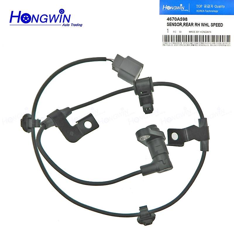 One Set Front Rear Left Right Wheel Speed Abs Sensor For Mitsubishi L200 Triton 2011-2016 4670a595 4670a596 4670a597 4670a598
