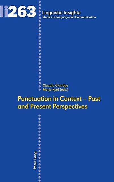 Punctuation In Context  Past And Present Perspectives Hardback Book