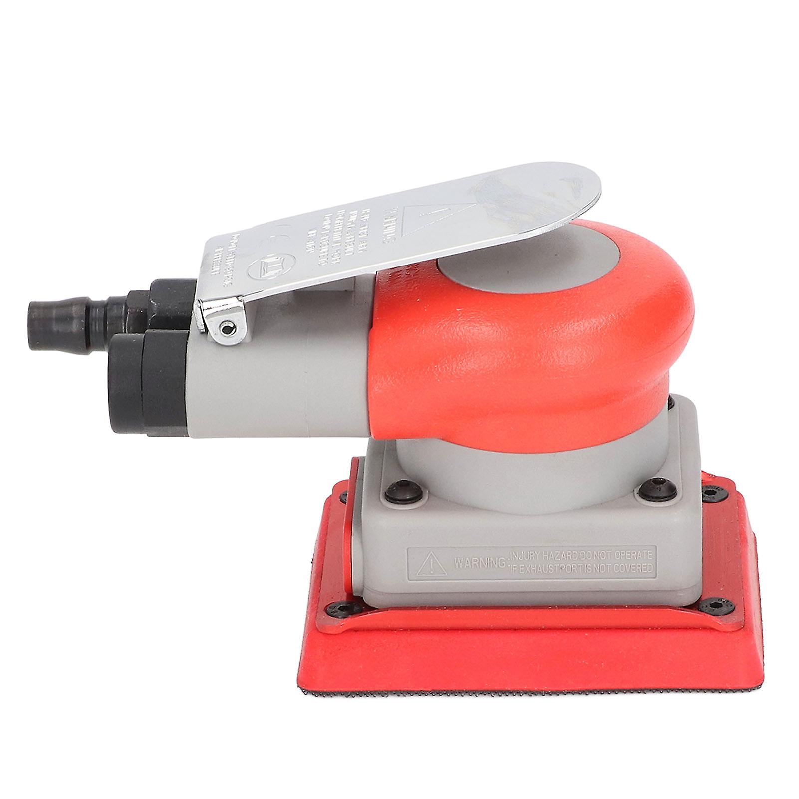 Air Random Orbital Sander Push Type Pneumatic Palm Tool for Auto Body Work Woodworking