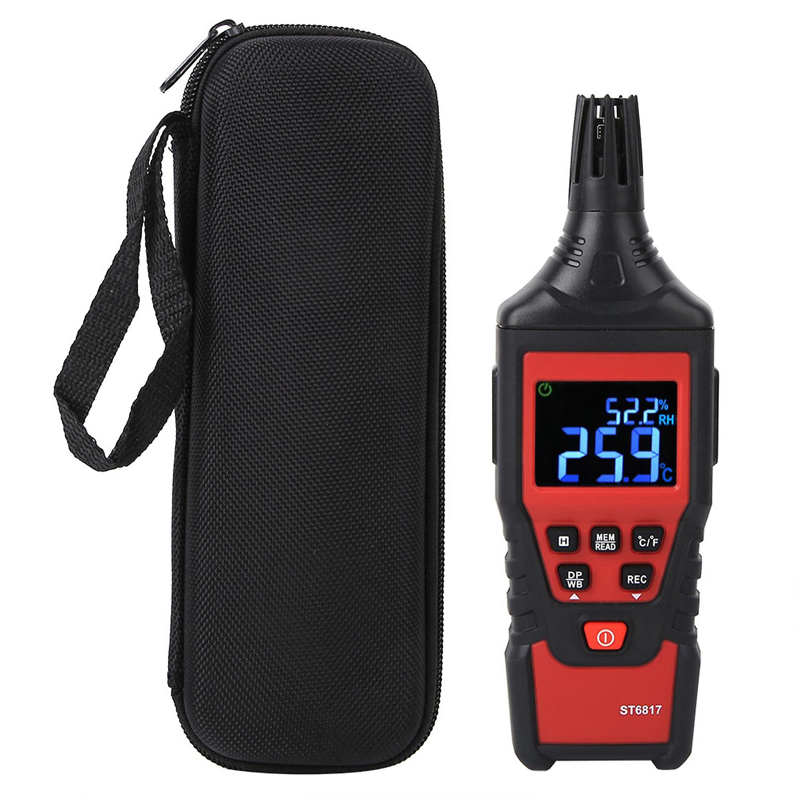 ST6817 Handheld LCD Digital Hygro Thermometer Temperature Humidity Meter Gauge Tester
