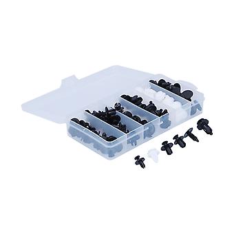 102PCS Bumper Retainer Clips, Car Plastic Rivets Fasteners Push