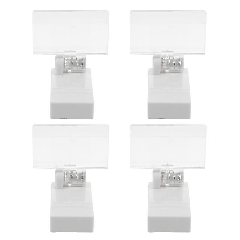 4pcs Price Tag Display Holder