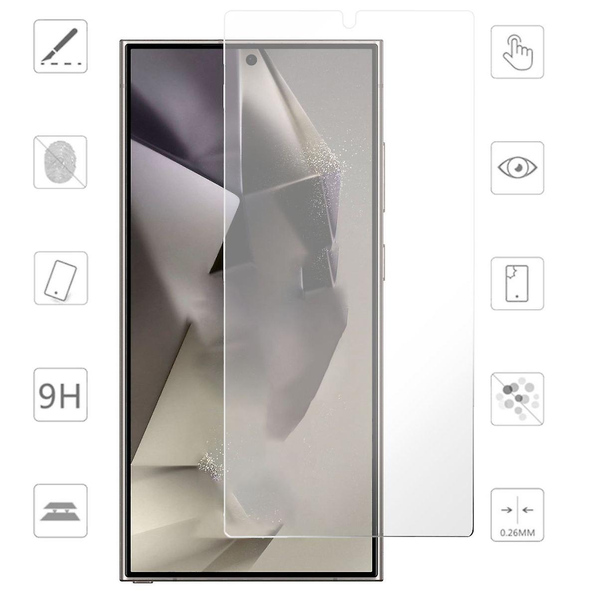 Samsung 3D Premium 0.3mm Protective H9 Tempered Glass for Galaxy S24 Ultra