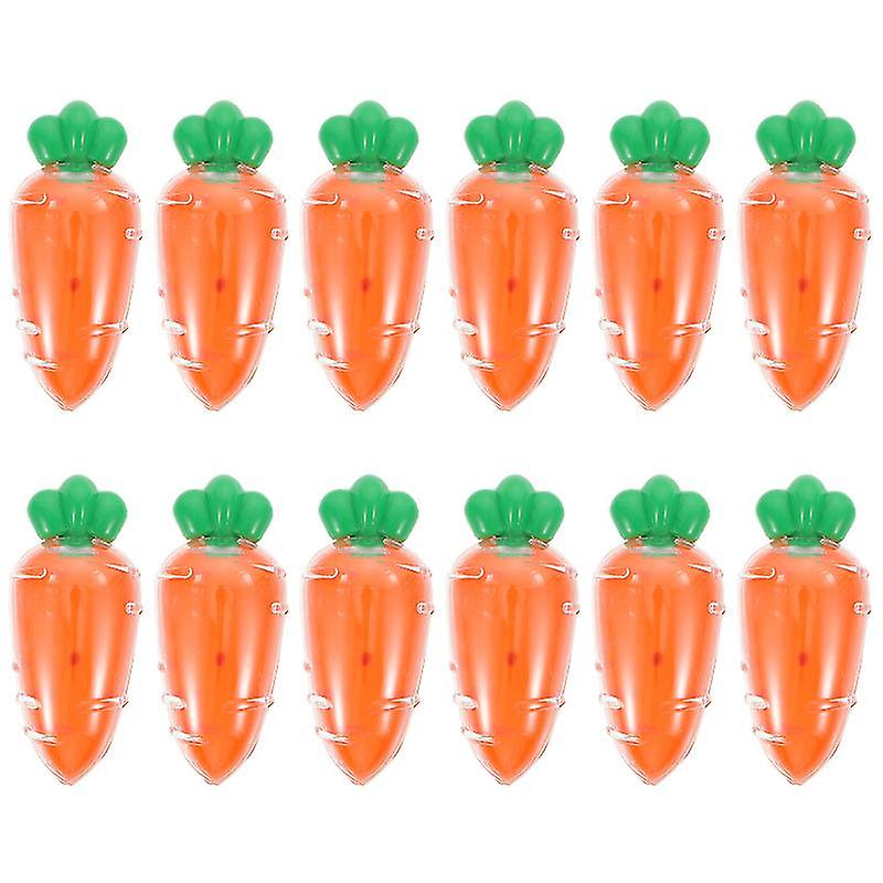 12pcs Carrot Shape Candy Boxes