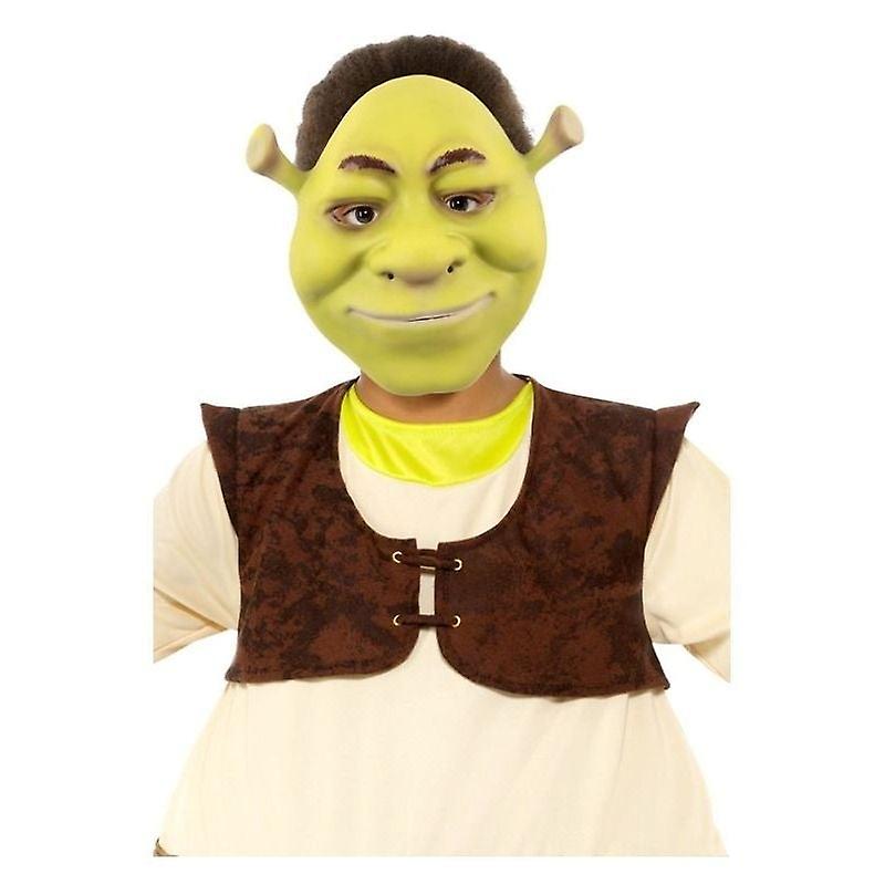 Máscara de Shrek Eva Niños Verdes