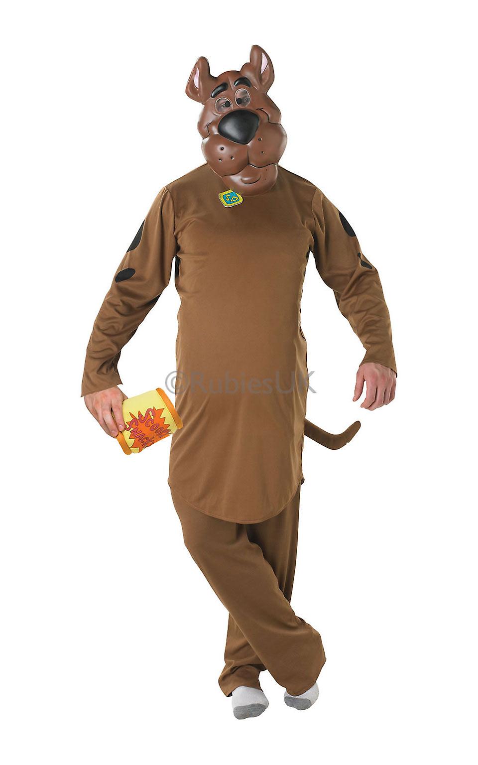 Scooby Doo Mens Brown Costume 880498std