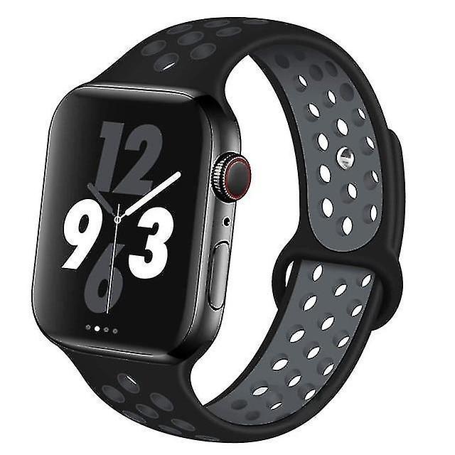 L 42mm Silicone Wristb Suitable For Apple Watch Breathable Bracelet (set 12)