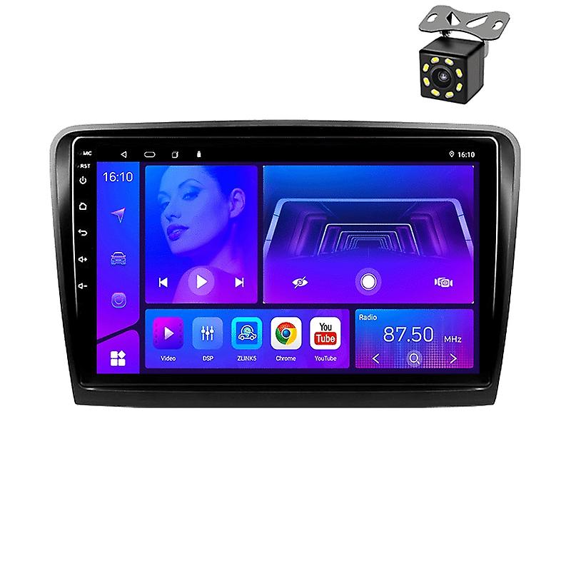 2DIN Android Car Radio Multimedia Video Player For Skoda Superb 2 B6 2008-2015 Navigation Carplay
