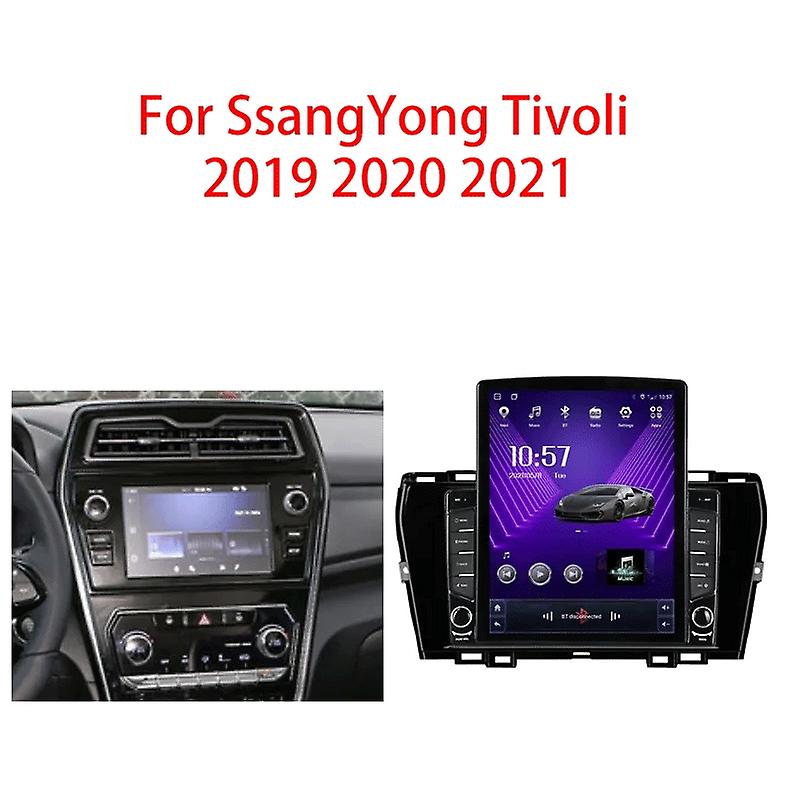For SsangYong Tivoli 2019 2020 2021 Tesla Type Android Car Radio Multimedia Video Player Navigation