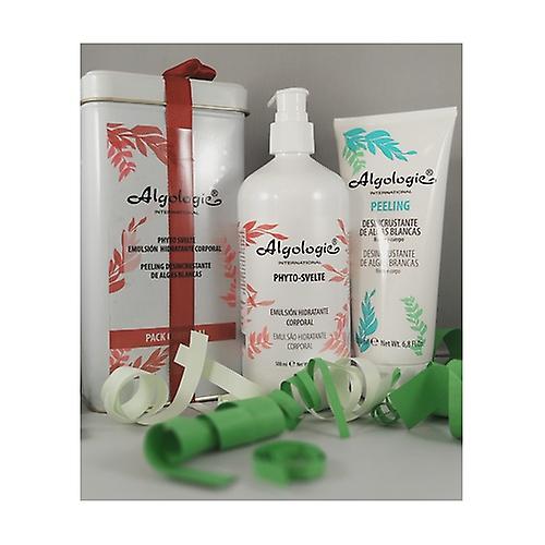Body Pack Moisturizing Emulsion + Algae Peeling 2 units