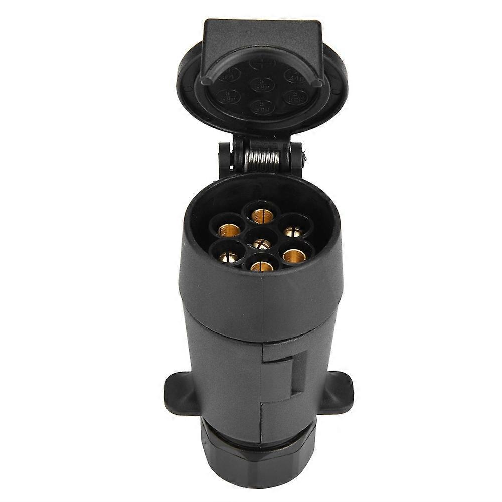 Adaptateur de prise de remorque à 7 broches pour caravane, 12 V