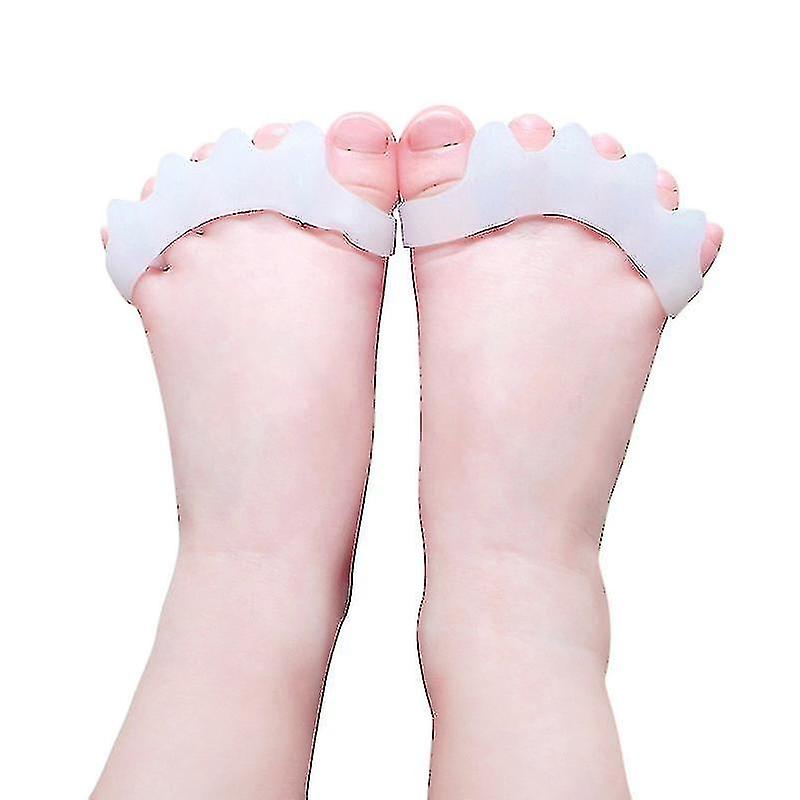 Silicone Toe Spacers For Correct Toe Alignment, Bunion And Hammertoe Straighteners - Pairs