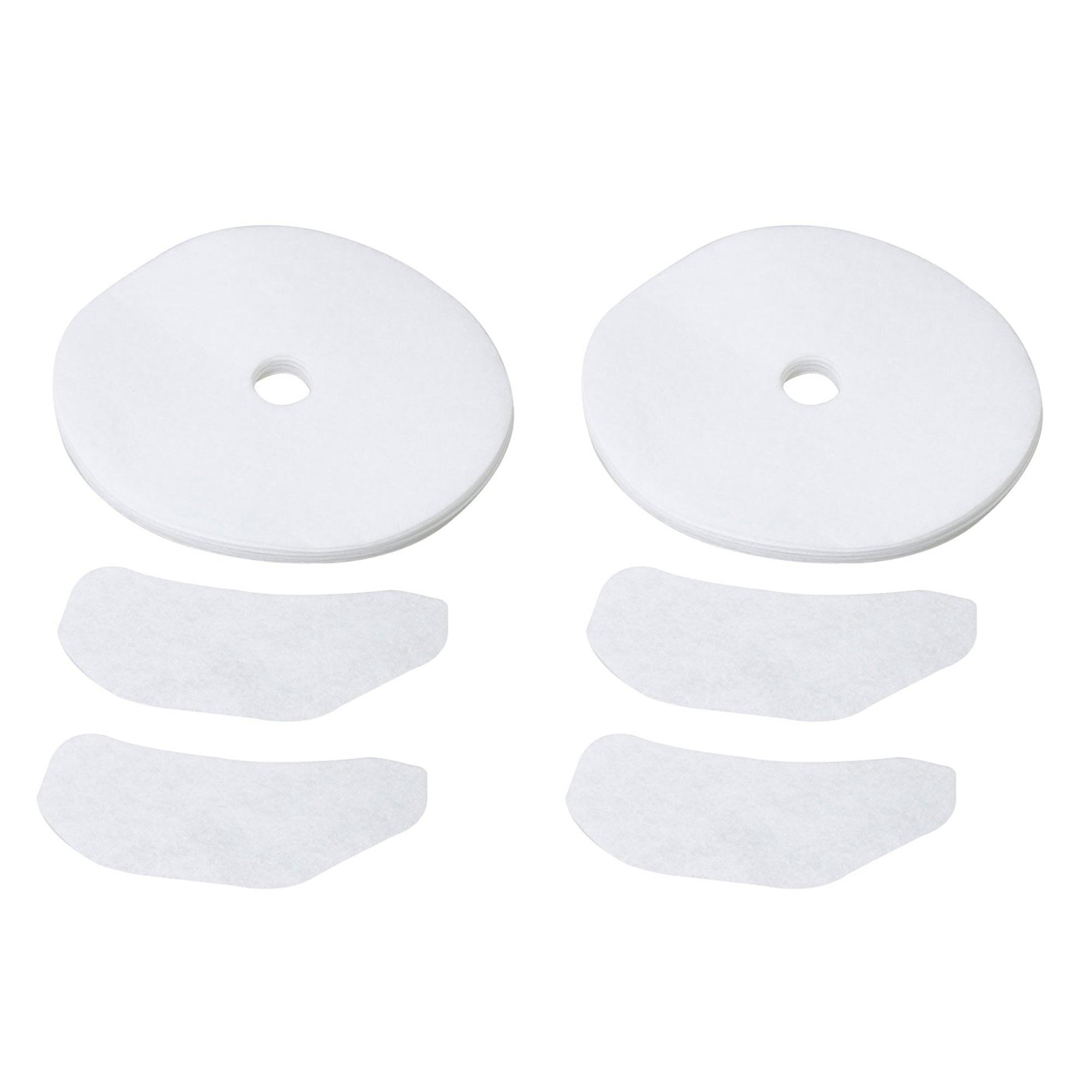 20pcs Sponge Dryer Exhaust Filter Replacement Part 23.8cm Diameter White
