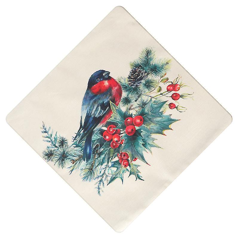 1pcs Flax Pillow Case
