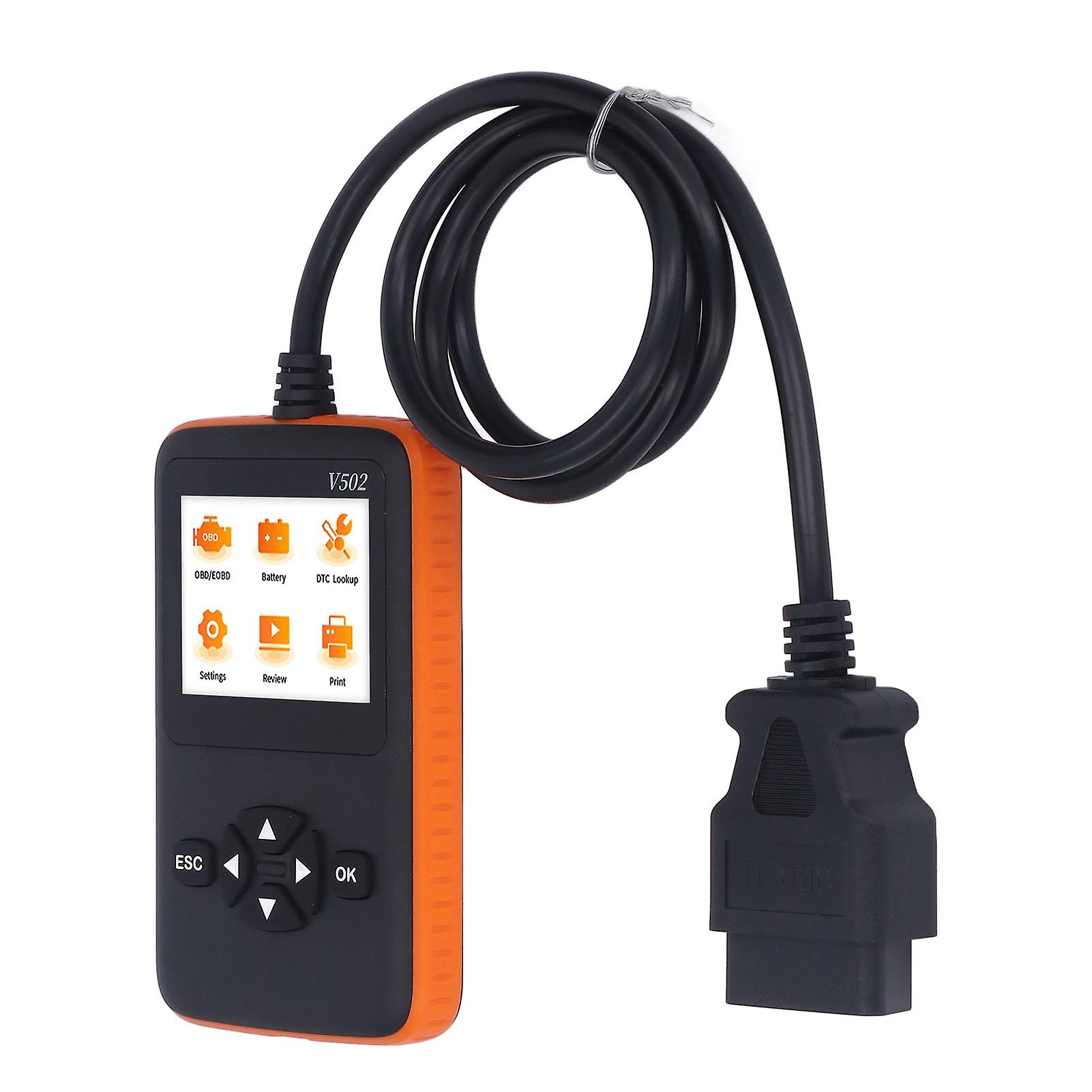 OBD2 Scanner Multi Language Can Diagnostic Engine Fault Code Reader Universal for Vehicles DC9-36V