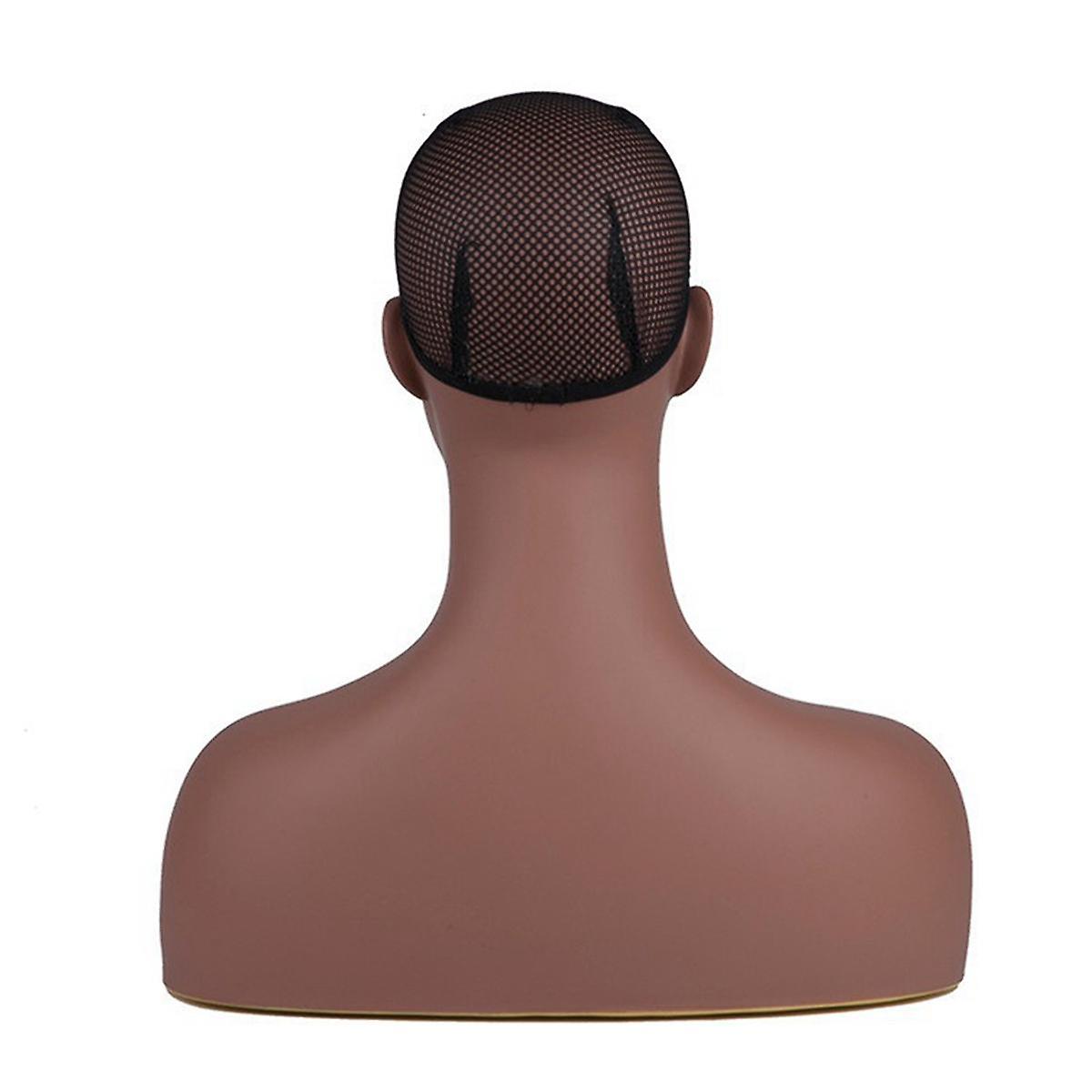 Realistic Wig Mannequin Head Female Mannequin Head with ShoulderHead to Put Wigs Manikin Head for D