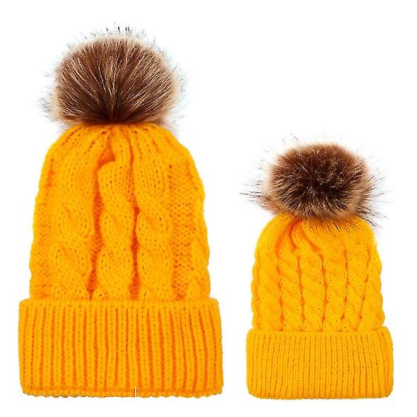 Thermal Knitted Wool Twist Ski Cap