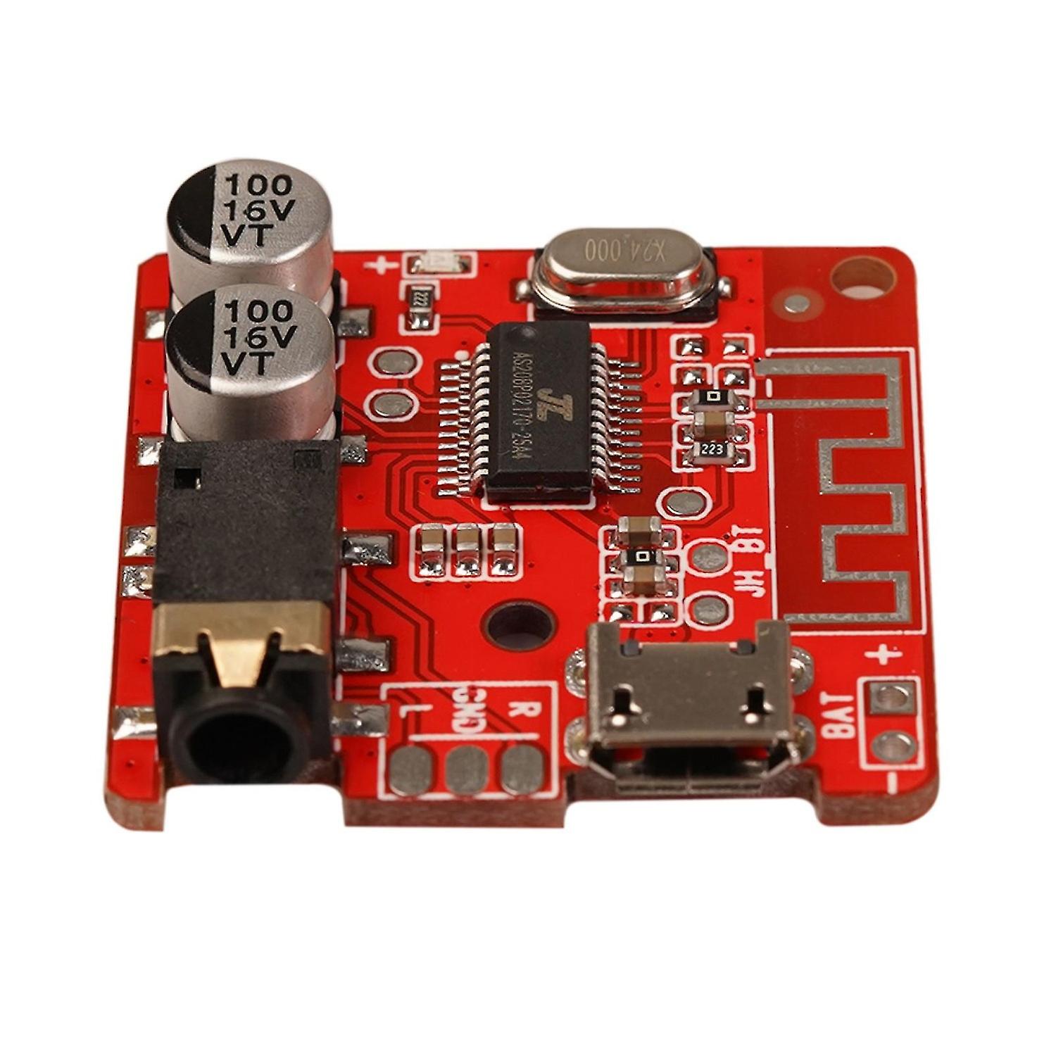 DIY Bluetooth-compatible 5.0 Car Speaker Music Player Stereo Audio Receiver Module Adapter