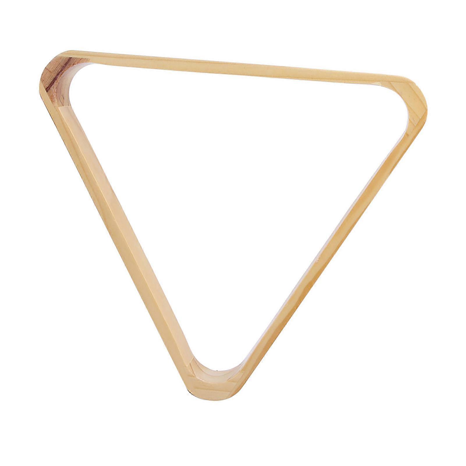 Wooden Billiards Ball Rack Triangular Rhombus Frame 30x30x3 cm