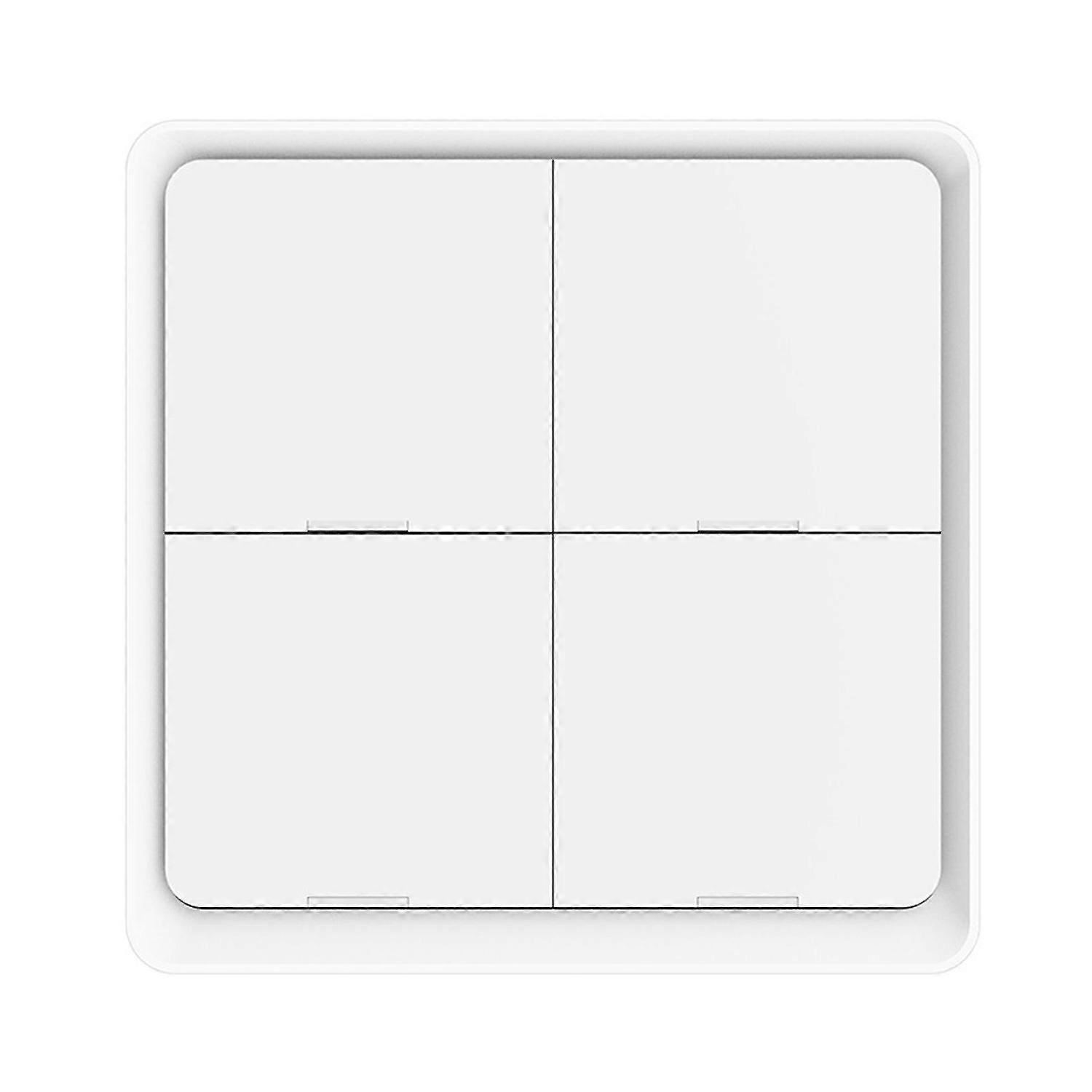 Smart Scene Switch Low Power Consumption ABS Home Automation Scenario Wireless Switch