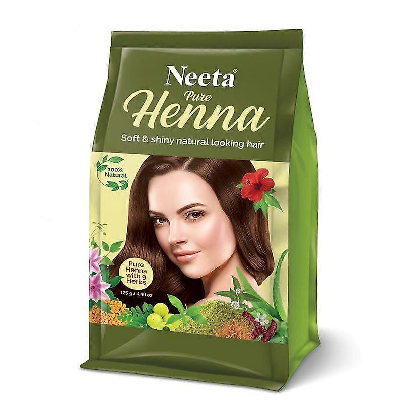 Neeta 100% Natural Pure Henna with 9 Herbs for hair