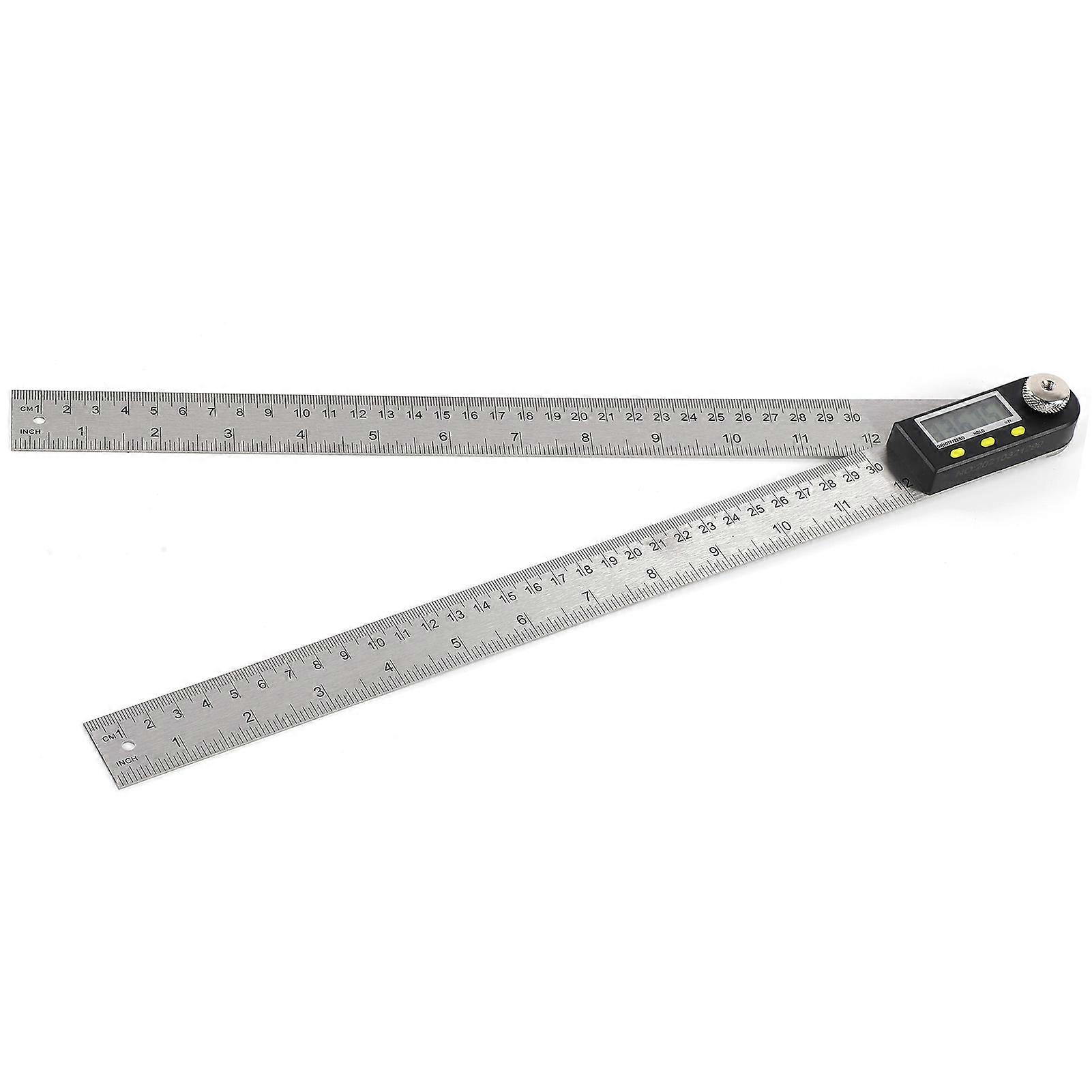 Digital Angle Finder LED Display in acciaio inossidabile metrico imperiale 360 Measurer per falegname