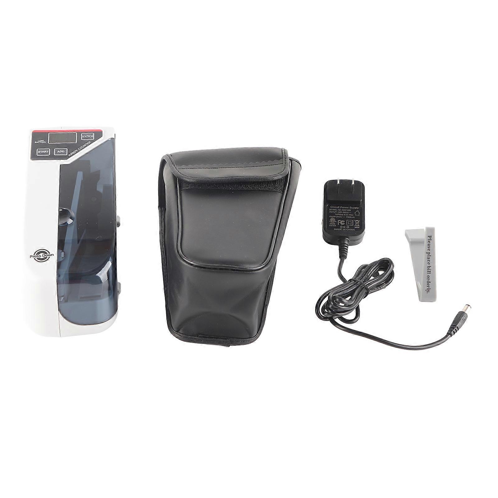 Currency Counter Portable Handheld Mini Small WearResisting Cash Counting Machine 110V240V(US Plug )