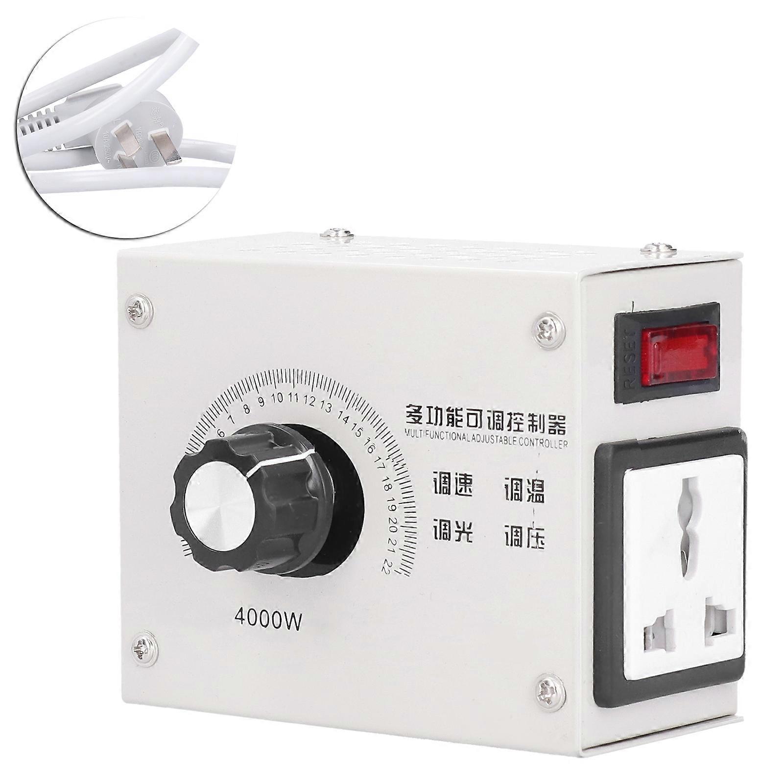 4000W βούλωμα AC110/220VAU ελεγκτών AC110/220VAU ρυθμιστών τάσης Dimmer υψηλής δύναμης