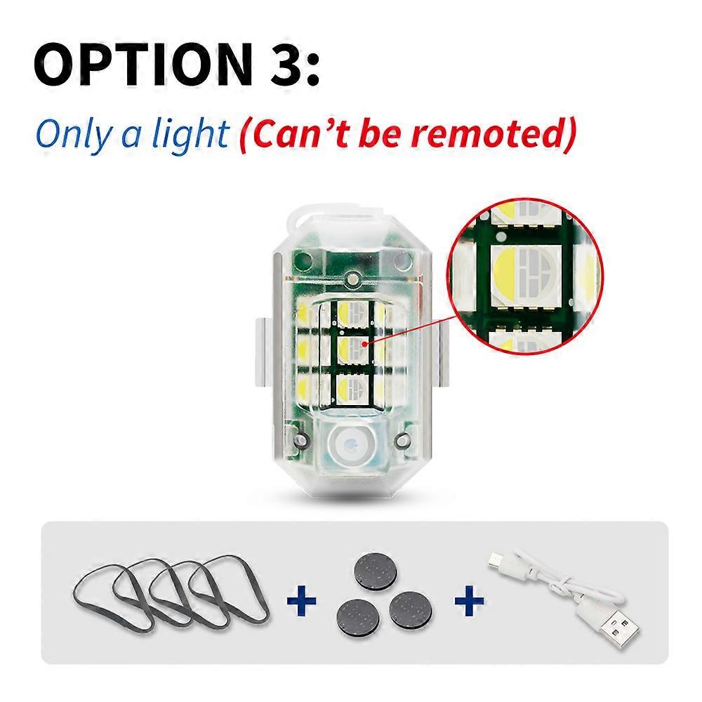 Wireless Remote Control Led Strobe Light For Motorcycle Car Waterproof Bike Scooter Anti-collision Warning Lamp Flash Indicator