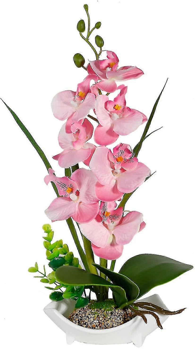 Orhideea artificiala plante artificiale de interior flori orhidee albă cu P