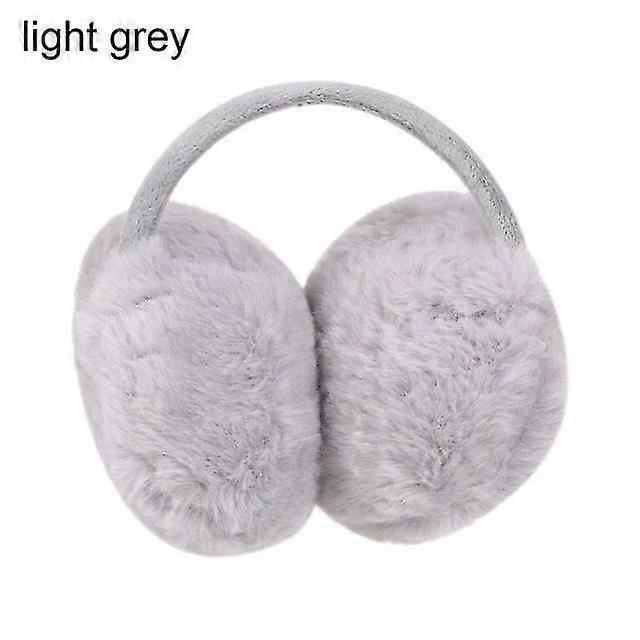 Mäkké plyšové ucho Teplejšie Unisex Zimné teplé earmuffs Vonkajšie studené chrániče sluchu