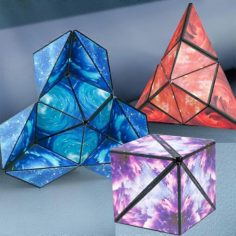 3D Magnetic Deformation Magnetic Solid Geometric Equation Capri Infinity Equation 36pcs High Magnetic Insulation Surface 4 In 111