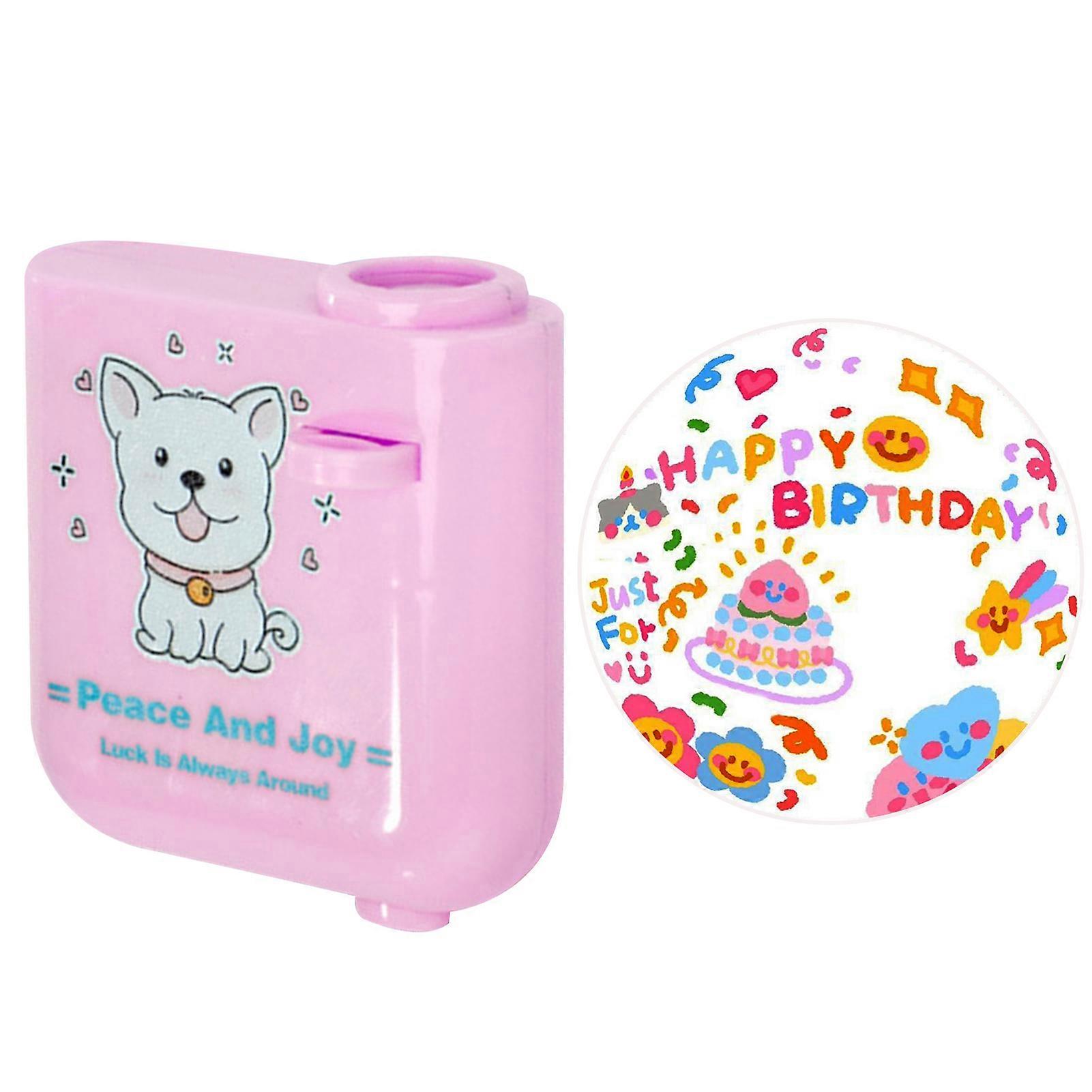 Joyeux anniversaire projecteur mini anniversaire lampe de projection portable enfants lumière de projection pour11