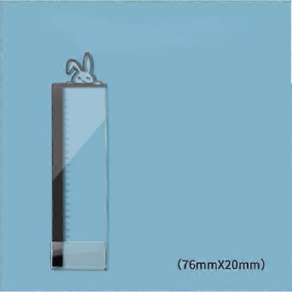 1PC Acrylic Message Memo Board Label Sticker PC Screen Computer Monitors Side Panel Planner Writing Record Remind Memo Pad