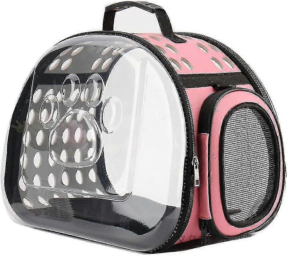 תיק נשיאה לכלב חתול וחיות מחמד אחרות תיק נשימה קל משקל עם רצועת כתף עבור תיק נייד נייד לחיות מחמד נושאות סלסלות למטוס T