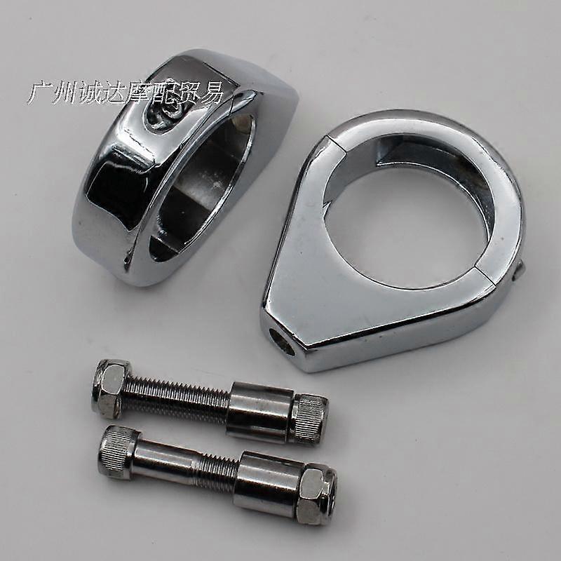 Motorcycle accessories, turn signal, fixed bracket, Harley, cruiser, spotlight, speaker bracket, 41mm fixed yard